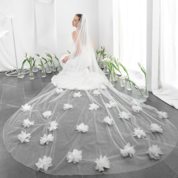 Shimmer with Flowers